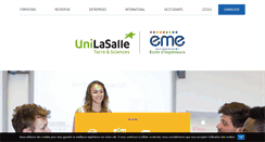 Desktop Screenshot of ecole-eme.fr